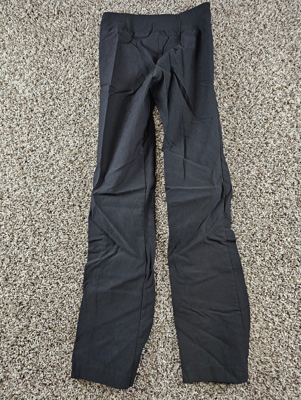 Vintage Y2K B-Wear Womens Sz S High Rise Slim Leg Dress Pants Solid Black - Picture 4 of 4